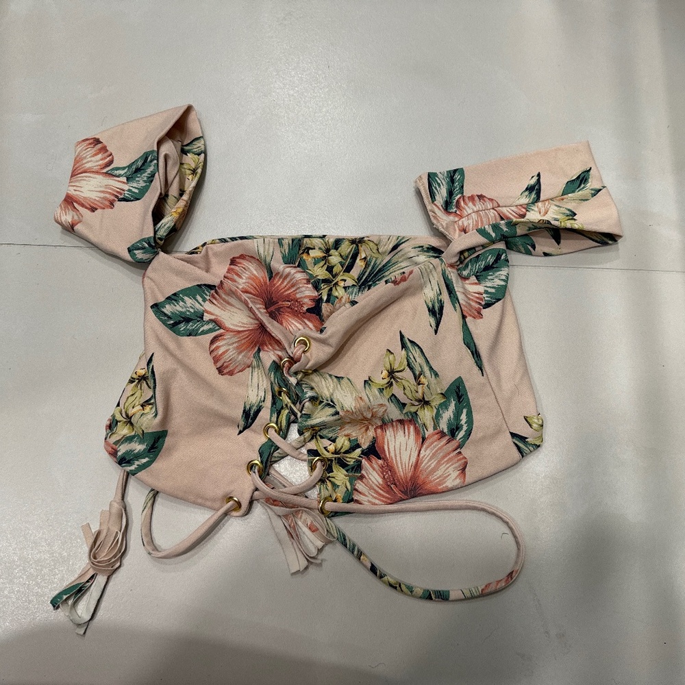Montce Tommy floral corset top and uno bottoM - Picture 3 of 3